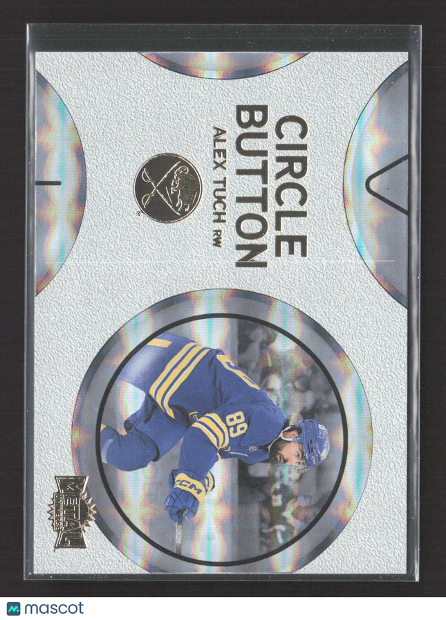 2025 Upper Deck SkyBox Metal Universe Circle Button Alex Tuch #CB-14