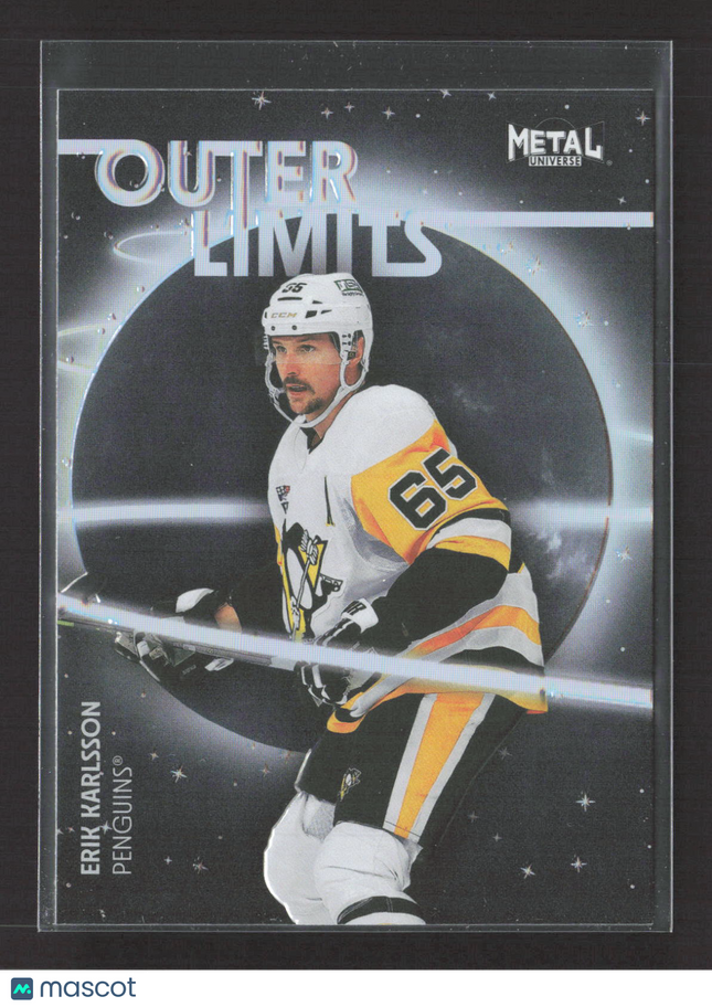 2025 SkyBox Metal Universe Outer Limits Erik Karlsson #OL-38