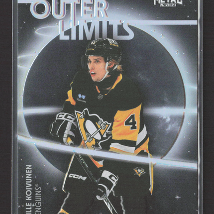 2025 SkyBox Metal Universe Outer Limits Ville Koivunen #OL-72