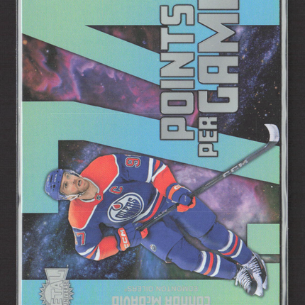 2025 SkyBox Metal Universe Points Per Game Connor McDavid #PPG-3