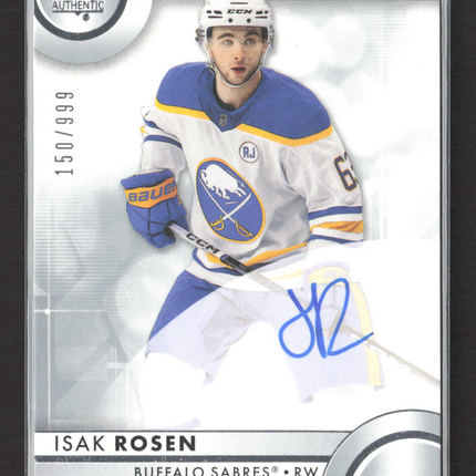 2024 Upper Deck SP Authentic Future Watch Isak Rosen #193 Auto