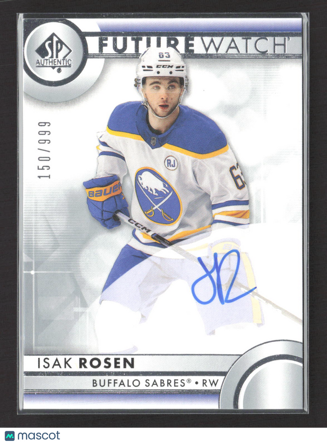2024 Upper Deck SP Authentic Future Watch Isak Rosen #193 Auto