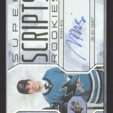 2026 Upper Deck SPx Super Scripts Rookies Michael Misa #SSR-MM Auto