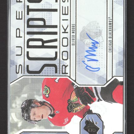 2026 Upper Deck SPx Super Scripts Rookies Oliver Moore #SSR-OM Auto