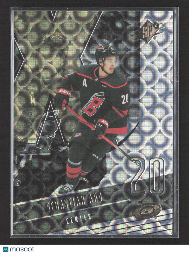 2026 Upper Deck SPx Sebastian Aho #36 Grand Finale 15/50