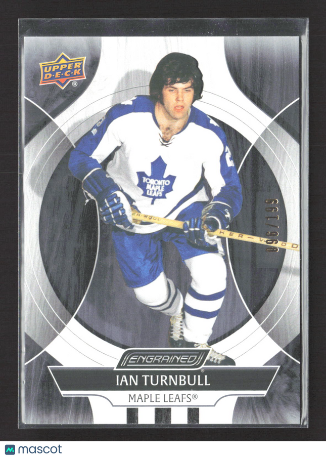 2025 Upper Deck Engrained Engrained Icons Hockey Ian Turnbull #43 096/199