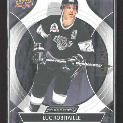 2021 Upper Deck Engrained Luc Robitaille #41 /199
