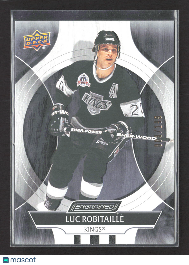 2021 Upper Deck Engrained Luc Robitaille #41 /199