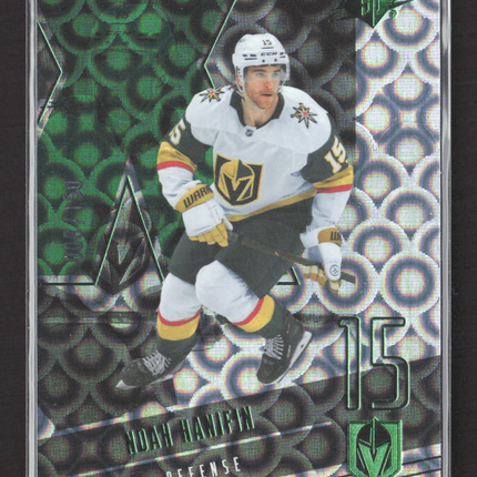 2024 Upper Deck SPx Hockey Resonance Noah Hanifin #27 Green /150