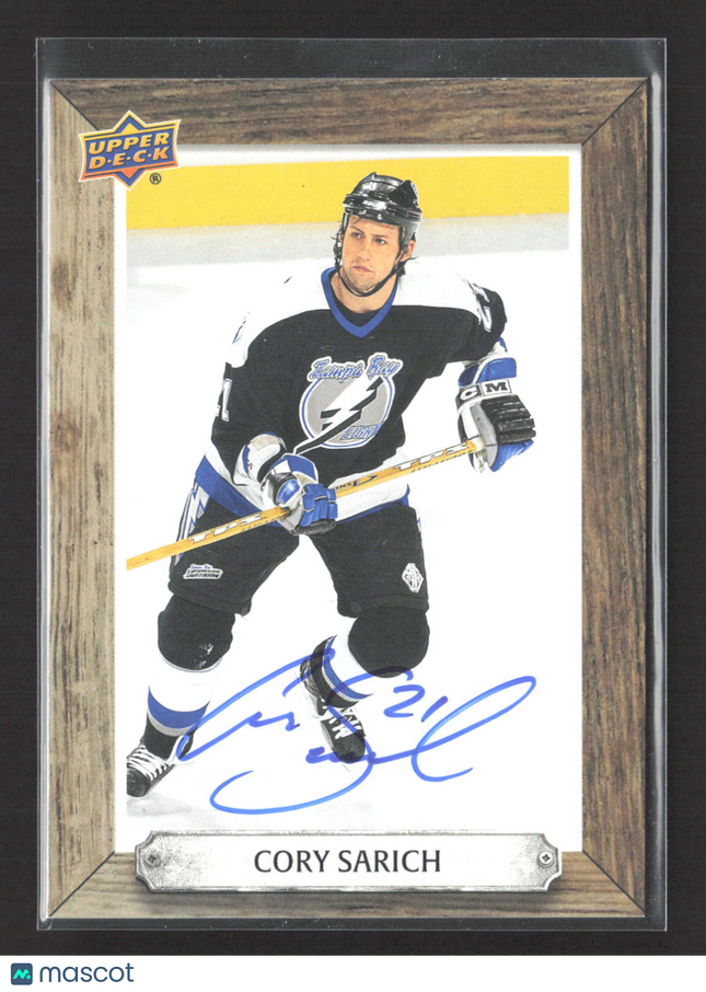 2025 Upper Deck Engrained Beehive Signatures Cory Sarich #BH-CS Auto