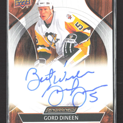 2025 Upper Deck Engrained Gord Dineen #CA-GD Auto
