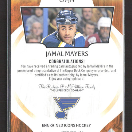 2025 Upper Deck Engrained Jamal Mayers #CA-JM Auto