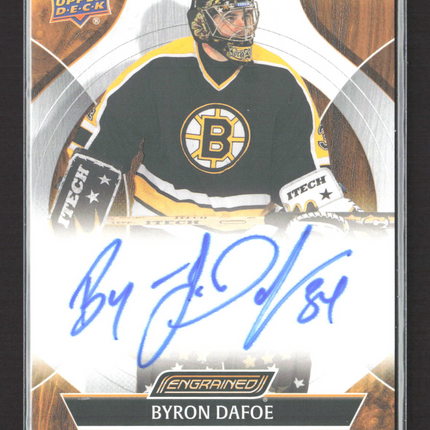 2025 Upper Deck Engrained Byron Dafoe #CA-RY Auto