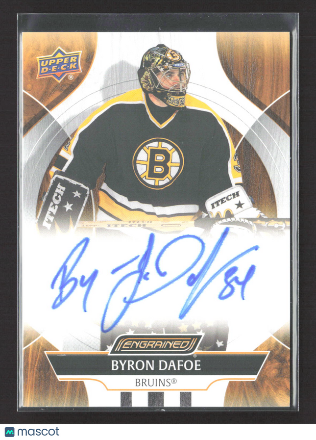 2025 Upper Deck Engrained Byron Dafoe #CA-RY Auto