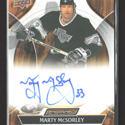 2025 Upper Deck Engrained Marty McSorley #CA-SO Auto