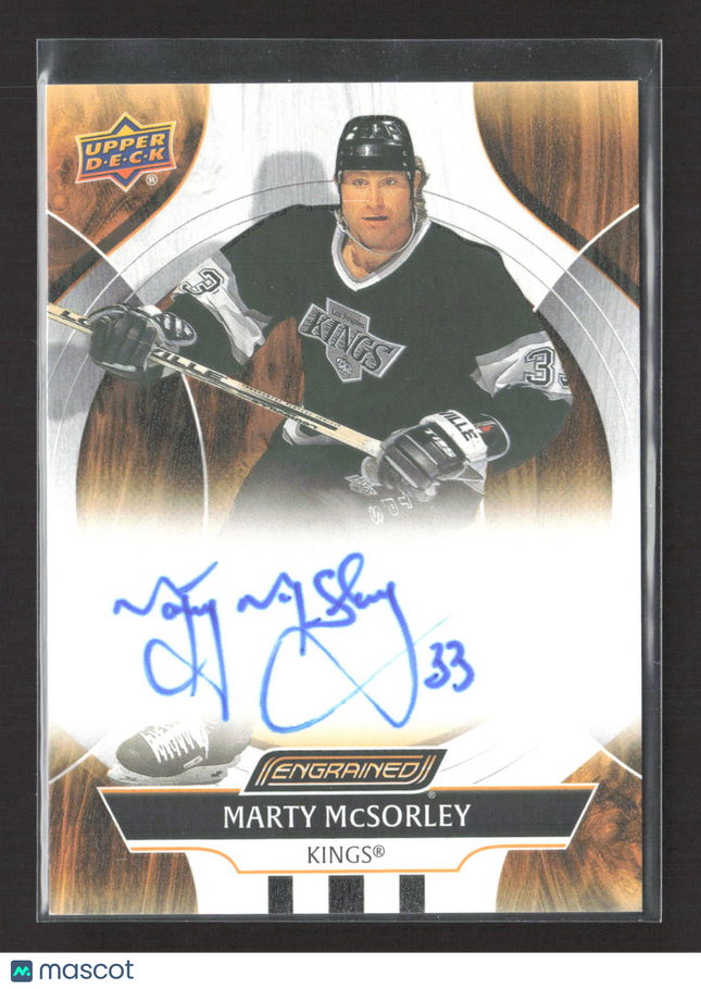2025 Upper Deck Engrained Marty McSorley #CA-SO Auto