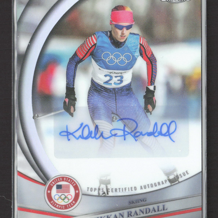2026 Topps Chrome U.S. Olympics Kikkan Randall #BCA-KRL Auto