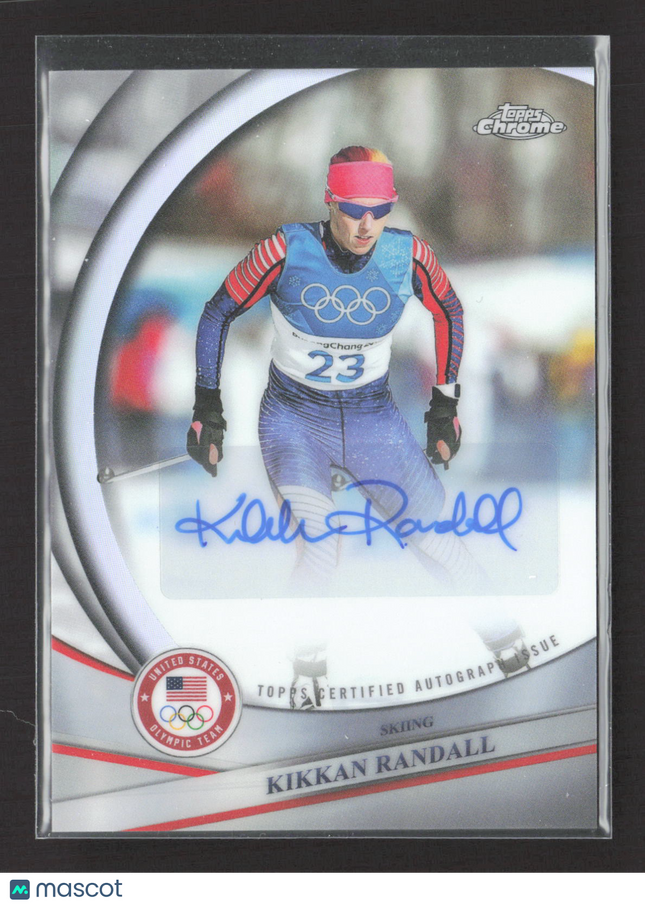 2026 Topps Chrome U.S. Olympics Kikkan Randall #BCA-KRL Auto