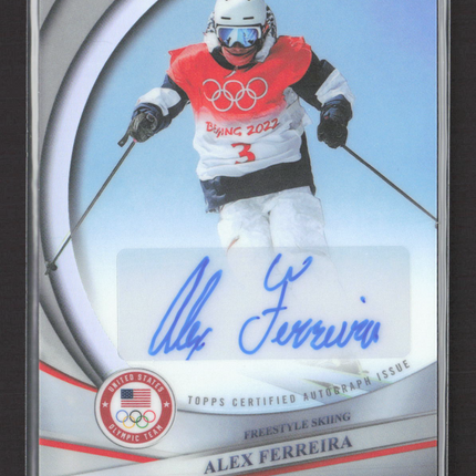 2026 Topps Chrome U.S. Olympics Alex Ferreira #BCA-AFE Auto