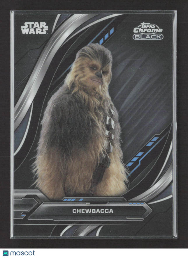 Topps Chrome Black Star Wars #13 Chewbacca