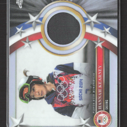 2026 Topps Chrome U.S. Olympic Hannah Kearney #USM-HY Relic