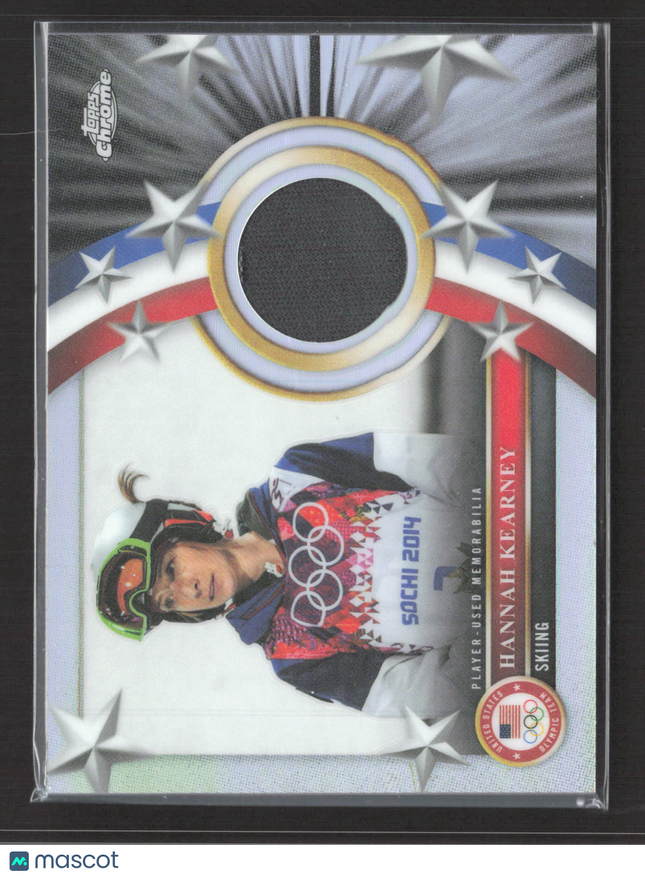 2026 Topps Chrome U.S. Olympic Hannah Kearney #USM-HY Relic