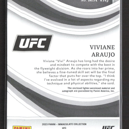 2023 Panini Immaculate Collection Viviane Araujo #MA-VAJ 37/99 Relic Auto