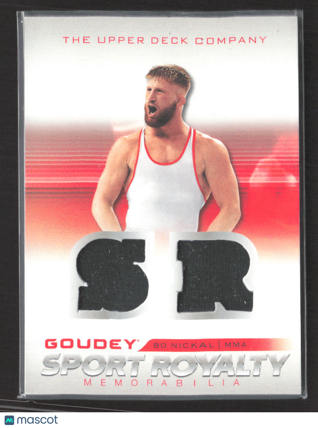 2024 Upper Deck Goodwin Champions Goudey Sport Royalty Bo Nickal #SRM2-BN Relic