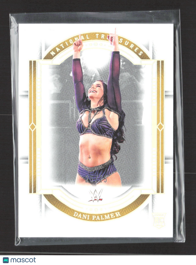 2024 Panini National Treasures WWE Dani Palmer #22 RC 25/25