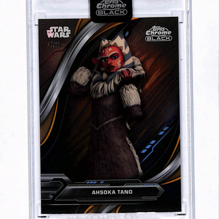 Topps Chrome Black Star Wars #SP-1 Ahsoka Tano Gold /50
