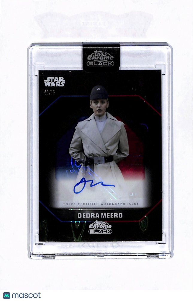 Topps Chrome Black Star Wars Denise Gough as Dedra Meero /99 Auto #ADS-DG