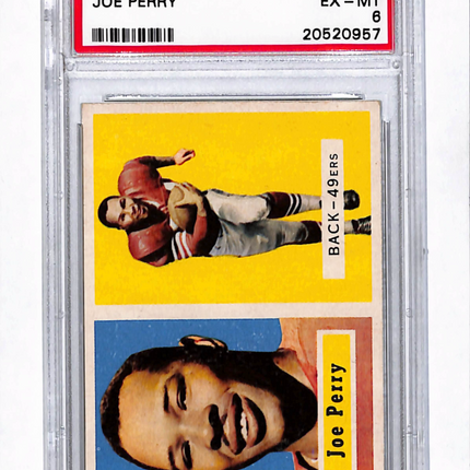 1957 Topps Joe Perry #129 PSA 6
