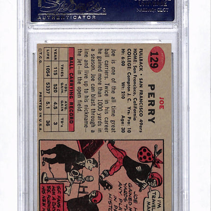 1957 Topps Joe Perry #129 PSA 6