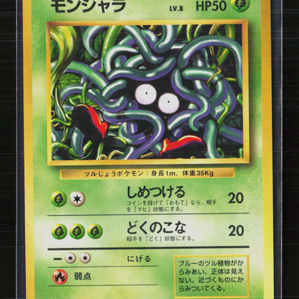 Pokemon 1996 Expansion Pack Tangela Japanese #No. 114