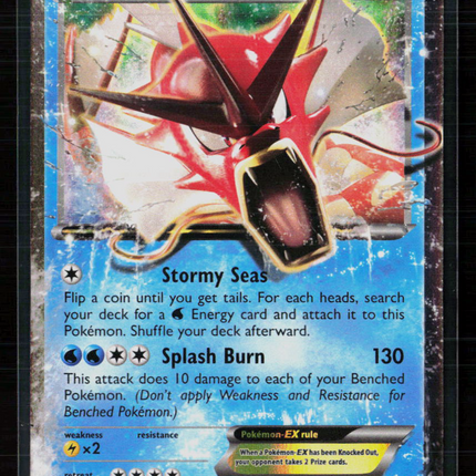 Pokemon 2016 Evolutions Gyarados EX FA #XY106