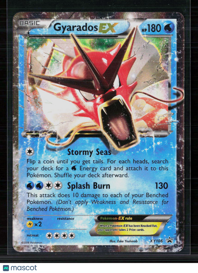 Pokemon 2016 Evolutions Gyarados EX FA #XY106