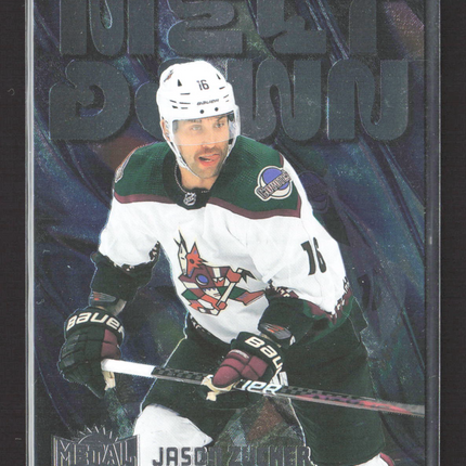 2024 SkyBox Metal Universe Meltdown Jason Zucker #M17