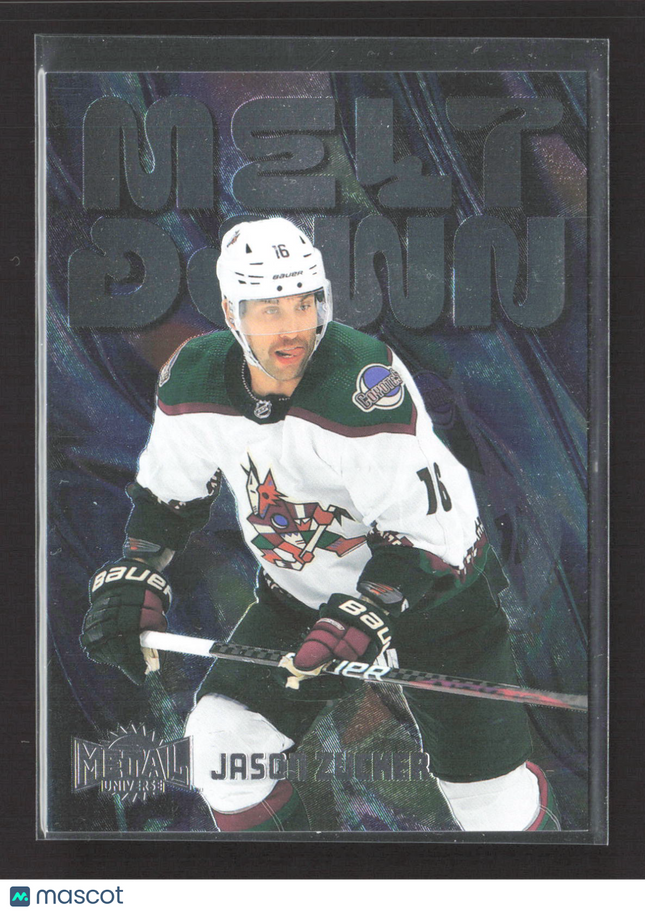2024 SkyBox Metal Universe Meltdown Jason Zucker #M17