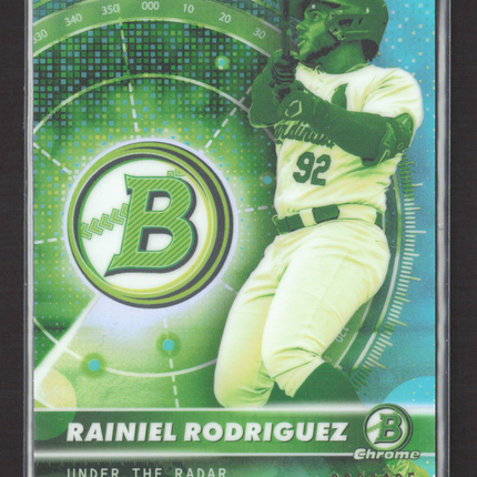 2026 Bowman Chrome Under the Radar Rainiel Rodriguez #UR-7 Aqua Refractor /125