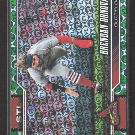 2026 Topps Series One Brendan Donovan #26 Spring Training Green /99