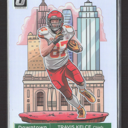 2024 Panini Donruss Optic Downtown Travis Kelce #7