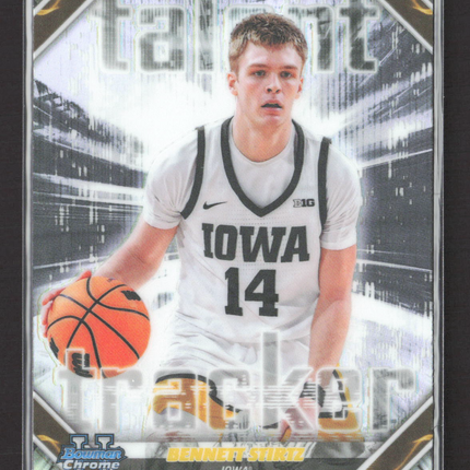 2025 Bowman Chrome Talent Tracker Bennett Stirtz #TT-14 Refractor