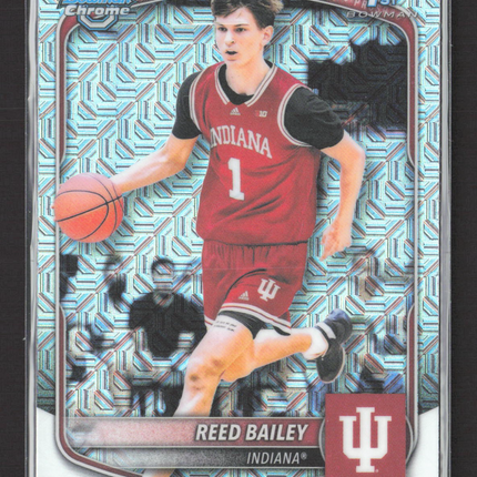 2025 Bowman Chrome University Reed Bailey #BCP-27 Mojo Refractor 1st Bowman