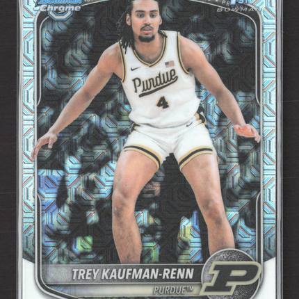 2023 Bowman Chrome University Trey Kaufman-Renn #BCP-21 Mojo Refractor