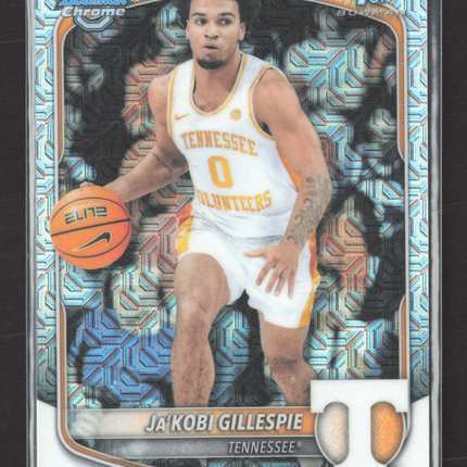 2025 Bowman Chrome University Ja'Kobi Gillespie #BCP-58 Mojo