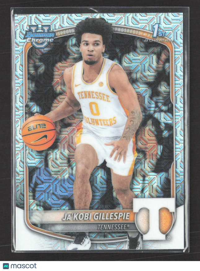 2025 Bowman Chrome University Ja'Kobi Gillespie #BCP-58 Mojo