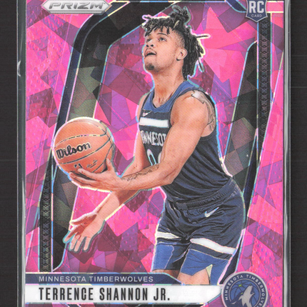 2024 Panini Prizm Basketball Terrence Shannon Jr. #224 Pink Ice RC