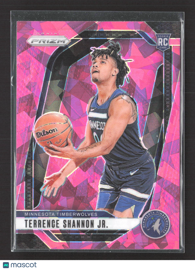 2024 Panini Prizm Basketball Terrence Shannon Jr. #224 Pink Ice RC