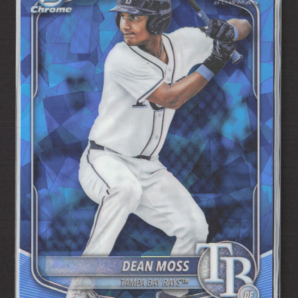 2025 Bowman Draft Chrome Dean Moss #BDC-114 Blue Sapphire