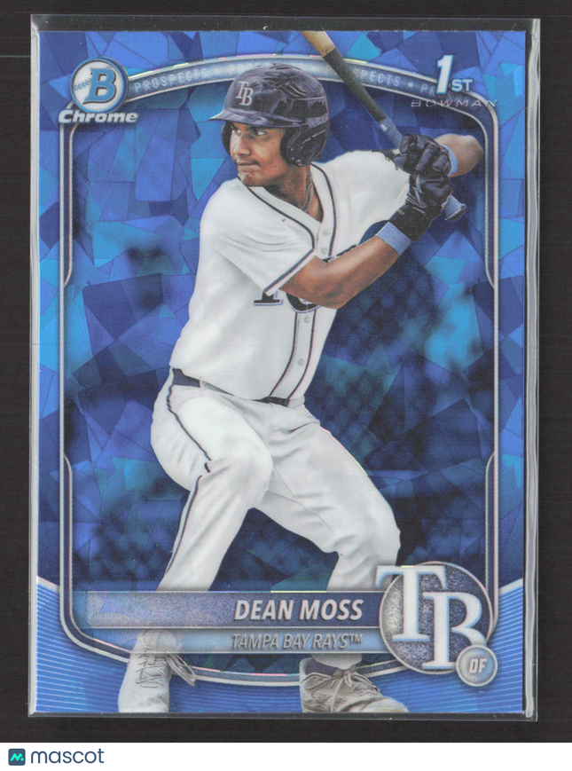 2025 Bowman Draft Chrome Dean Moss #BDC-114 Blue Sapphire
